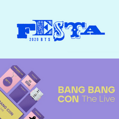 Collection image for: BTS 2020 FESTA + BANG BANG CON THE LIVE OFFICIAL MD