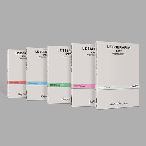 LE SSERAFIM - EASY 3RD MINI ALBUM COMPACT VER. - COKODIVE