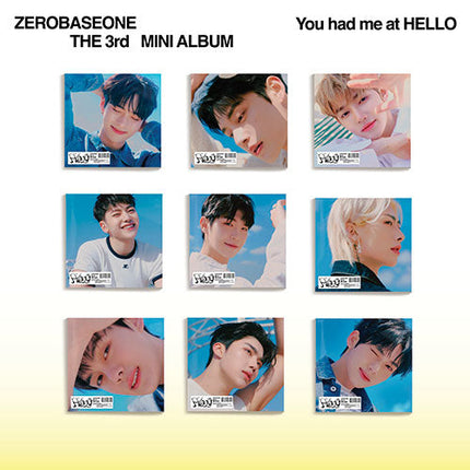 ZEROBASEONE - YOU HAD ME AT HELLO 3RD MINI ALBUM DIGIPACK RANDOM - COKODIVE