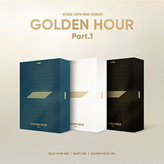 ATEEZ - GOLDEN HOUR : PART.1 10TH MINI ALBUM PHOTOBOOK (LIMITED EDITION: CHOOSE YOUR PHOTOCARD) - COKODIVE