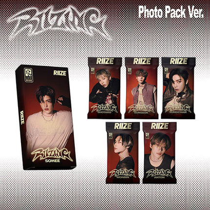 RIIZE - RIIZING 1ST MINI ALBUM PHOTO PACK VER. SMART ALBUM RANDOM