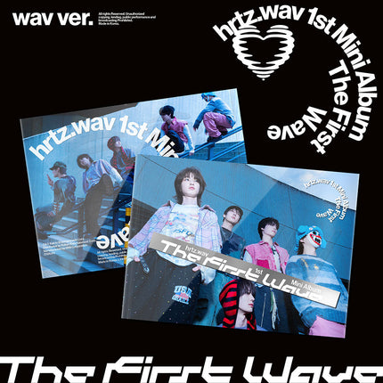 HRTZ.WAV - THE FIRST WAVE 1ST MINI ALBUM STANDARD WAV VER