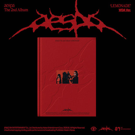 AESPA - LEMONADE 2ND ALBUM TOWER RECORD GIFT WDA VER - COKODIVE