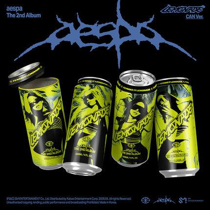 AESPA - LEMONADE 2ND ALBUM CAN VER SET - COKODIVE