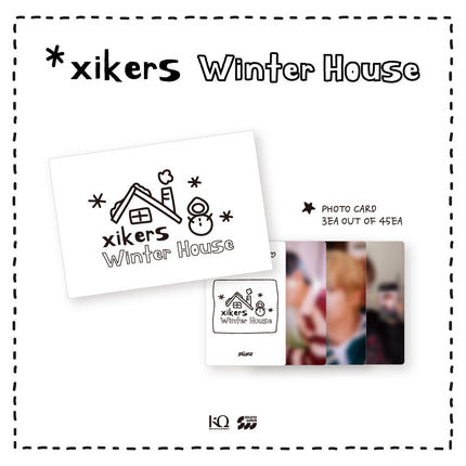 XIKERS - WINTER HOUSE WINTER OFFICIAL MD RANDOM TRADING CARD - COKODIVE