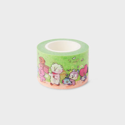 BT21 - SPRING DAYS MASKING TAPE SET - COKODIVE