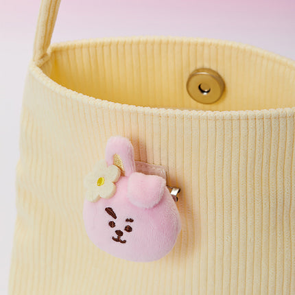 BT21 - SPRING DAYS MINI CORDUROY CROSSBODY BAG COOKY - COKODIVE