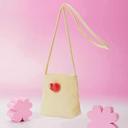 BT21 - SPRING DAYS MINI CORDUROY CROSSBODY BAG TATA - COKODIVE