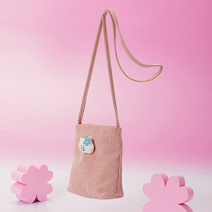 BT21 - SPRING DAYS MINI CORDUROY CROSSBODY BAG RJ - COKODIVE