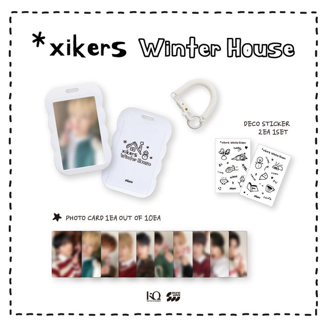 XIKERS - WINTER HOUSE WINTER OFFICIAL MD PHOTO DECO HOLDER SET - COKODIVE