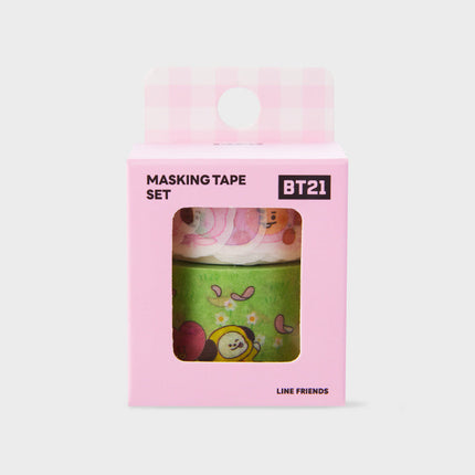 BT21 - SPRING DAYS MASKING TAPE SET - COKODIVE