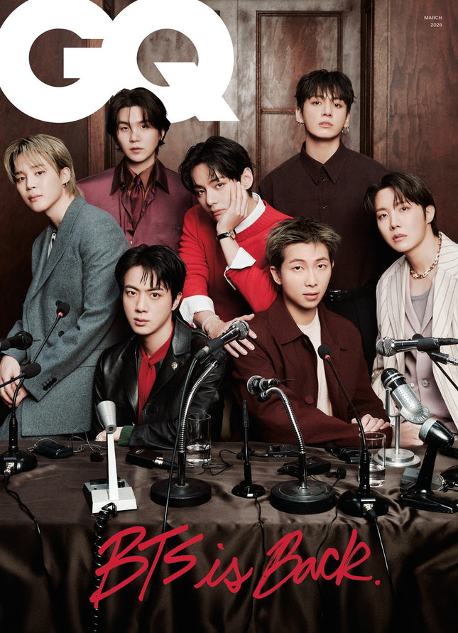 BTS - GQ KOREA MAGAZINE MARCH 2026 ISSUE - COKODIVE