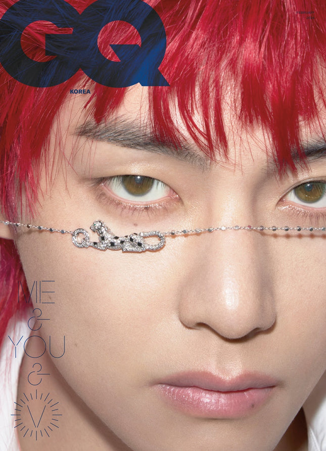BTS V - GQ MAGAZINE FEBRUARY 2026 ISSUE COVER B - COKODIVE