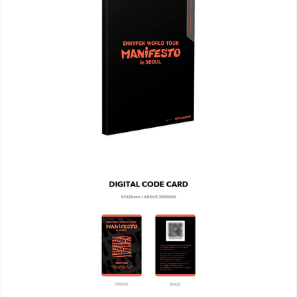 ENHYPEN - MANIFESTO WORLD TOUR IN SEOUL DIGITAL CODE - COKODIVE