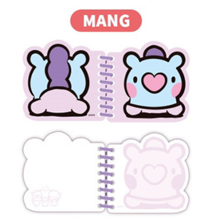 BT21 MININI MEMO NOTE - COKODIVE