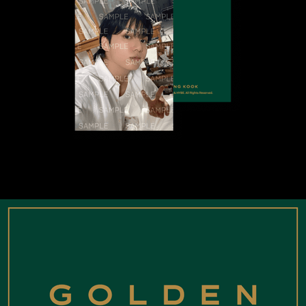 [2ND PRE-ORDER] JUNGKOOK - GOLDEN 1ST SOLO ALBUM OFFICIAL MD - COKODIVE