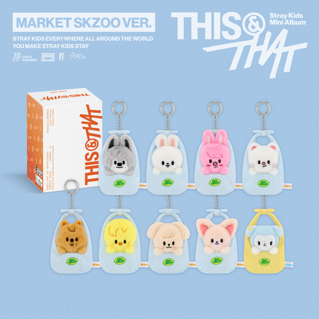 STRAY KIDS - THIS & THAT 10TH MINI ALBUM MARKET SKZOO VER SET FAS - COKODIVE