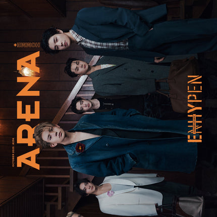 ENHYPEN - ARENA MAGAZINE 2025 OCTOBER ISSUE COVER A - COKODIVE