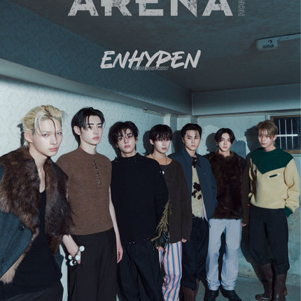 ENHYPEN - ARENA MAGAZINE 2025 OCTOBER ISSUE COVER B - COKODIVE