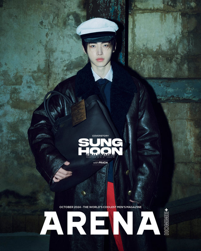 ENHYPEN - ARENA HOMME MAGAZINE 2024 OCTOBER ISSUE COVER F