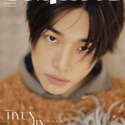 STRAY KIDS HYUNJIN - ESQUIRE MAGAZINE 2026 NOVEMBER ISSUE COVER A - COKODIVE