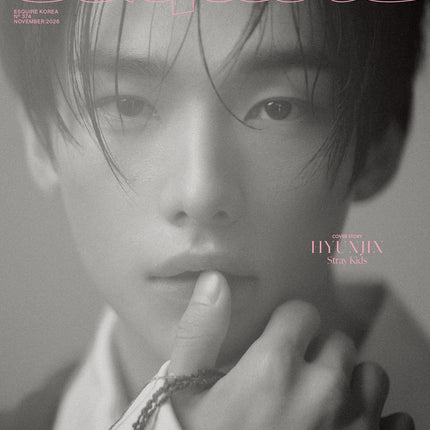 STRAY KIDS HYUNJIN - ESQUIRE MAGAZINE 2026 NOVEMBER ISSUE COVER C - COKODIVE