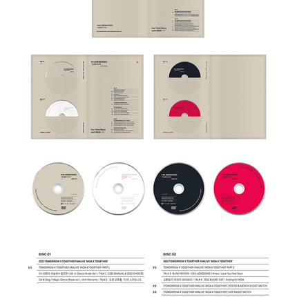 TXT - MEMORIES THIRD STORY DVD WEVERSE GIFT VER. - COKODIVE