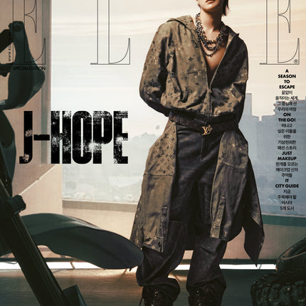 BTS J-HOPE - ELLE MAGAZINE 2025 DECEMBER ISSUE SPECIAL EDITION COVER A - COKODIVE
