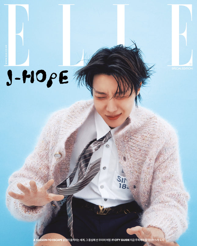 BTS J-HOPE - ELLE MAGAZINE 2025 DECEMBER ISSUE SPECIAL EDITION COVER B - COKODIVE