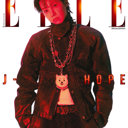 BTS J-HOPE - ELLE MAGAZINE 2025 DECEMBER ISSUE SPECIAL EDITION COVER C - COKODIVE