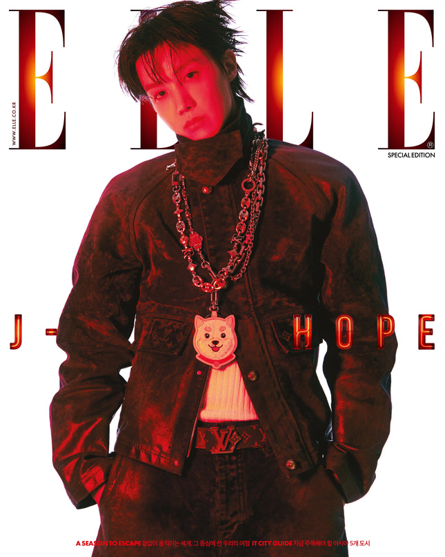 BTS J-HOPE - ELLE MAGAZINE 2025 DECEMBER ISSUE SPECIAL EDITION COVER C - COKODIVE