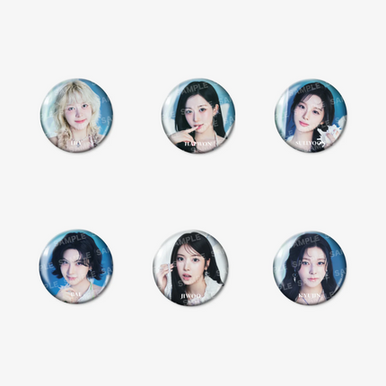 NMIXX - 1ST WORLD TOUR IN JAPAN OFFICIAL MD PHOTO BADGE - COKODIVE