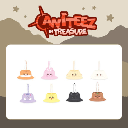 ATEEZ - ANITEEZ IN TREASURE OFFICIAL MD BUCKET HAT KEYRING - COKODIVE