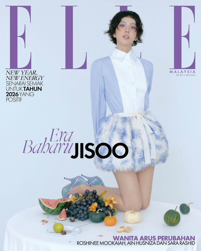 BLACKPINK JISOO - ELLE MALAYSIA MAGAZINE JANUARY ISSUE COVER - COKODIVE