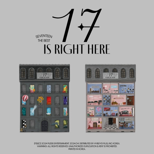 SEVENTEEN - 17 IS RIGHT HERE BEST ALBUM LUCKY DRAW EVENT POWERSTATION PHOTOBOOK SET - COKODIVE