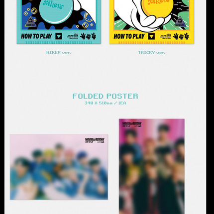 XIKERS - HOUSE OF TRICKY HOW TO PLAY 2ND MINI ALBUM APPLE MUSIC GIFT VER. - COKODIVE