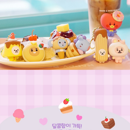 BT21 BABY SWEET THINGS FIGURE KEYRING - COKODIVE