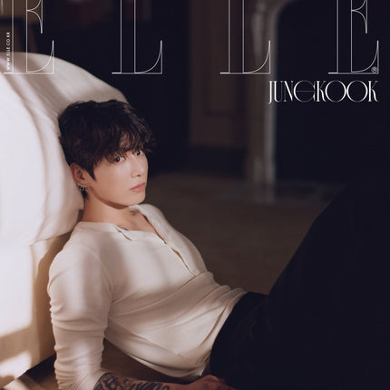 BTS JUNG KOOK - ELLE MAGAZINE 2026 JANUARY ISSUE COVER D - COKODIVE