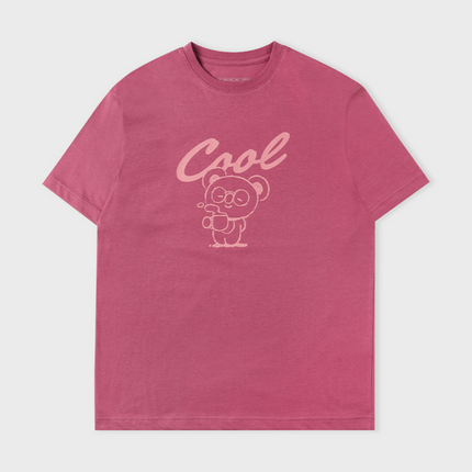 BT21 BASIC SHORT SLEEVE TSHIRT INDIAN PINK KOYA - COKODIVE