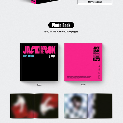 BTS J-HOPE - JACK IN THE BOX 1ST SINGLE ALBUM HOPE EDITION NO P.O.B VER. - COKODIVE