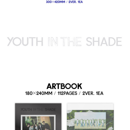 ZEROBASEONE - YOUTH IN THE SHADE 1ST MINI ALBUM ARTBOOK VER. APPLE MUSIC GIFT VER. - COKODIVE