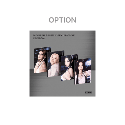 BLACKPINK - DEADLINE 3RD MINI ALBUM WEVERSE SHOP GIFT SILVER VER - COKODIVE