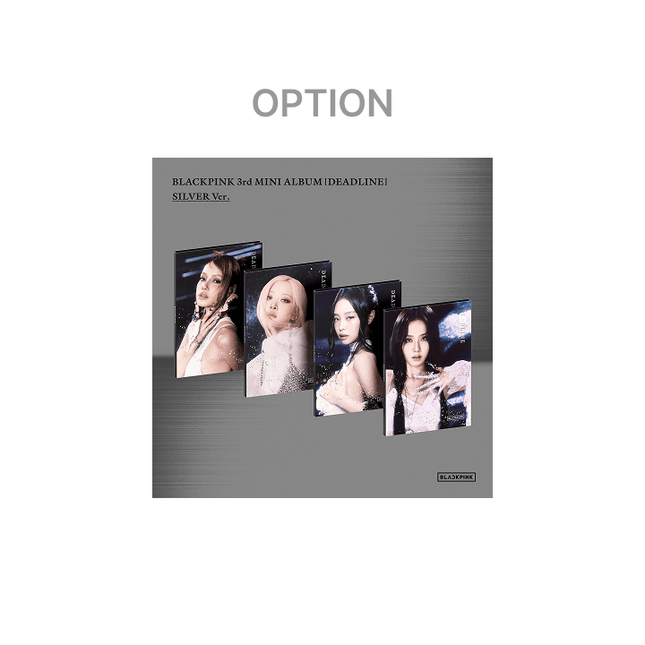 BLACKPINK - DEADLINE 3RD MINI ALBUM WEVERSE SHOP GIFT SILVER VER - COKODIVE