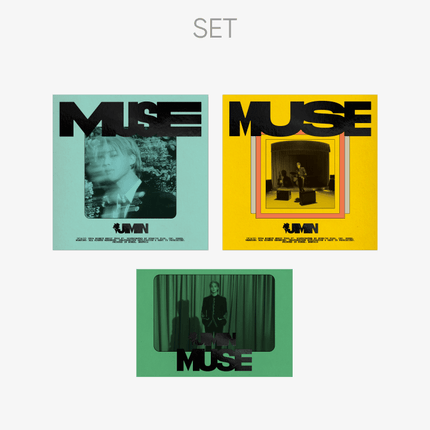 BTS JIMIN - MUSE SOLO 2ND ALBUM ALL (PHOTOBOOK+WEVERSE ALBUM) SET