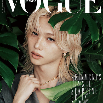STRAY KIDS FELIX - VOGUE MAGAZINE 2025 DECEMBER ISSUE SPECIAL COVER A - COKODIVE