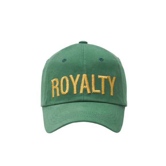[BTS V PICK] ROYALTY RETRO GREEN BALL CAP