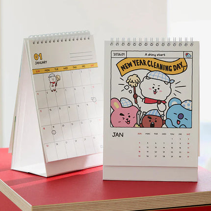 BT21 - 2026 DESK CALENDAR - COKODIVE