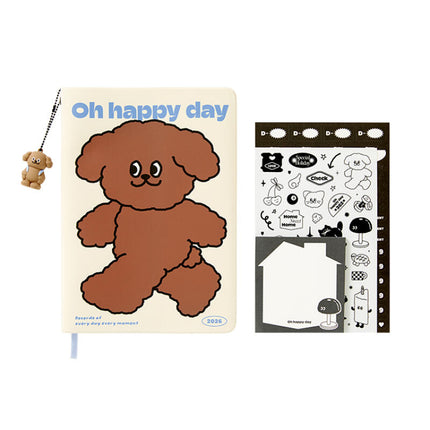 2026 OH HAPPY DAY DIARY IVORY - COKODIVE