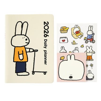 2026 RABBIT DAILY PLANNER DIARY - COKODIVE