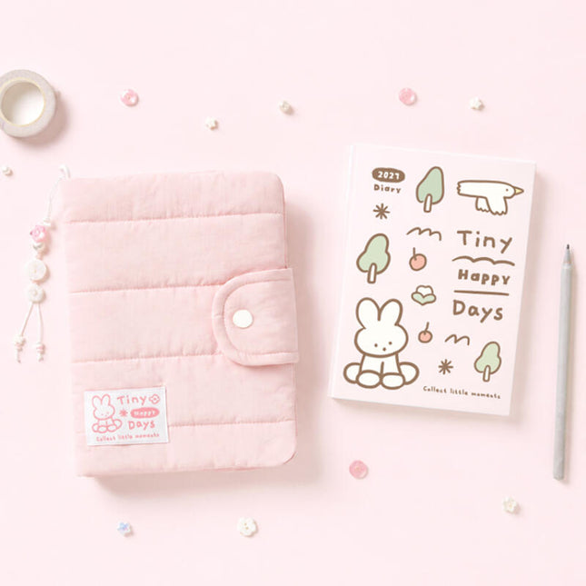 2027 TINY HAPPY DAYS DIARY PINK RABBIT - COKODIVE